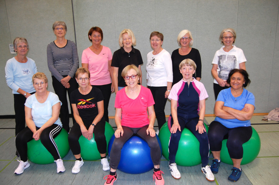 Damengruppe SFN-Vechta Wirbelsäulengymnastik 2021